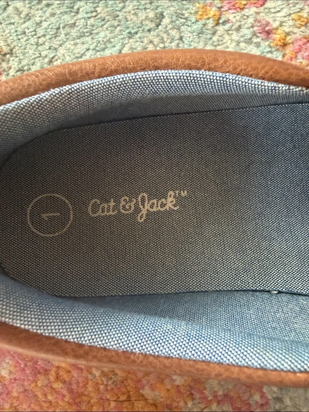 Cat & Jack Rune Slip On Boys Sneakers size 1